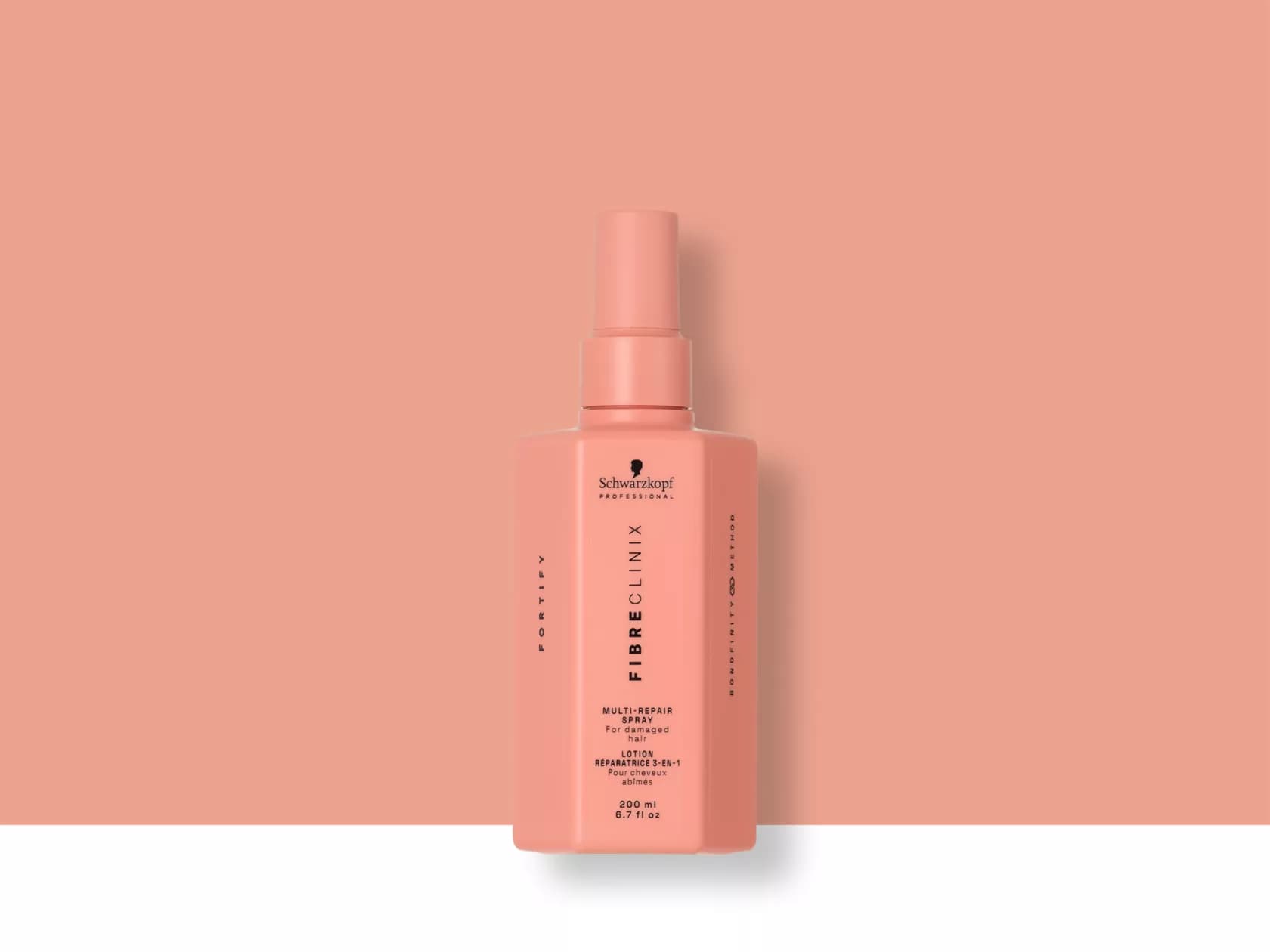 Schwarzkopf Professional Fibre Clinix Fortify Multi Repair Spray Ενδυνάμωσης για Ταλαιπωρημένα Μαλλιά 200ml 2