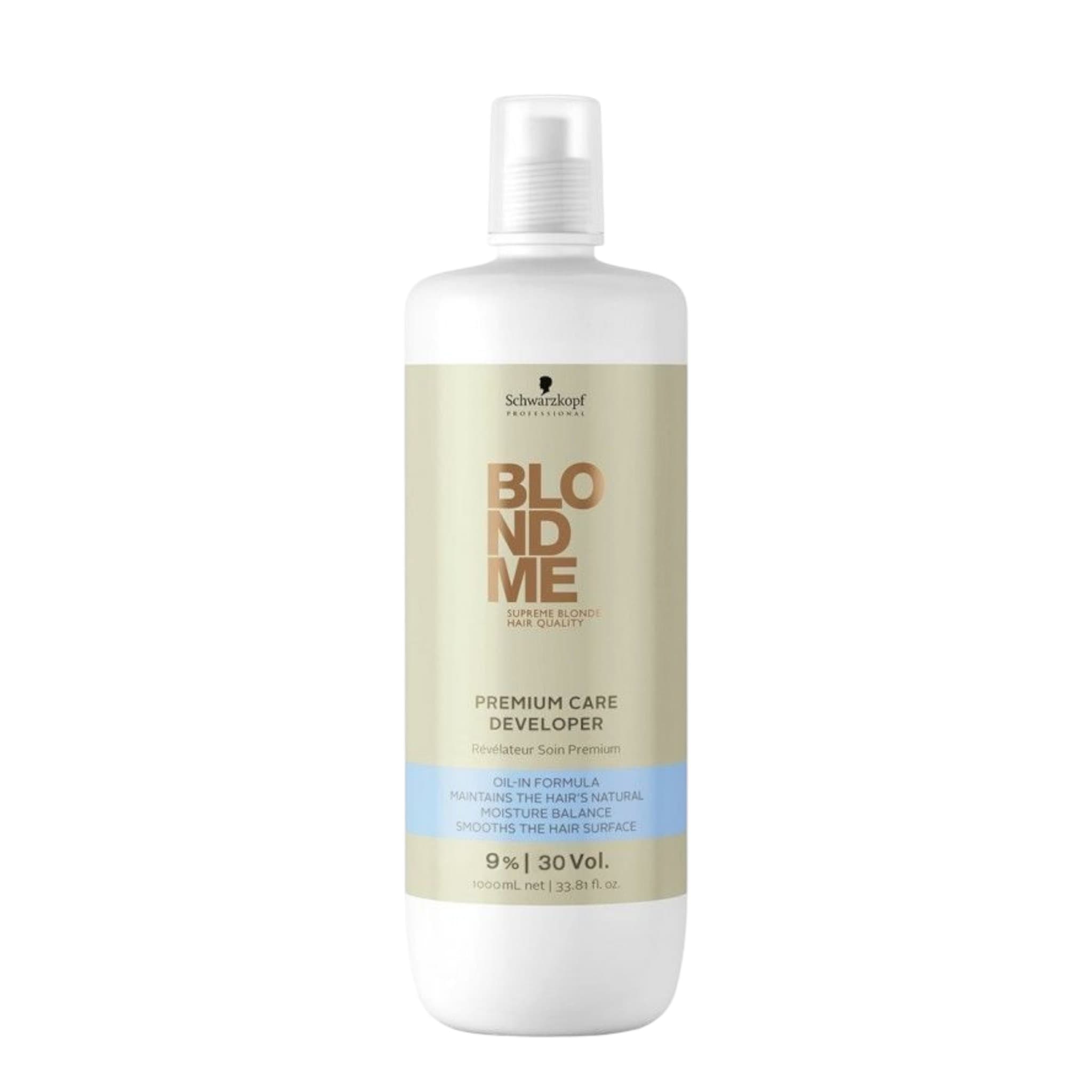 Schwarzkopf Professional BlondMe Premium Care Developer 9% 30Vol Οξειδωτική Κρέμα 1000ml 1