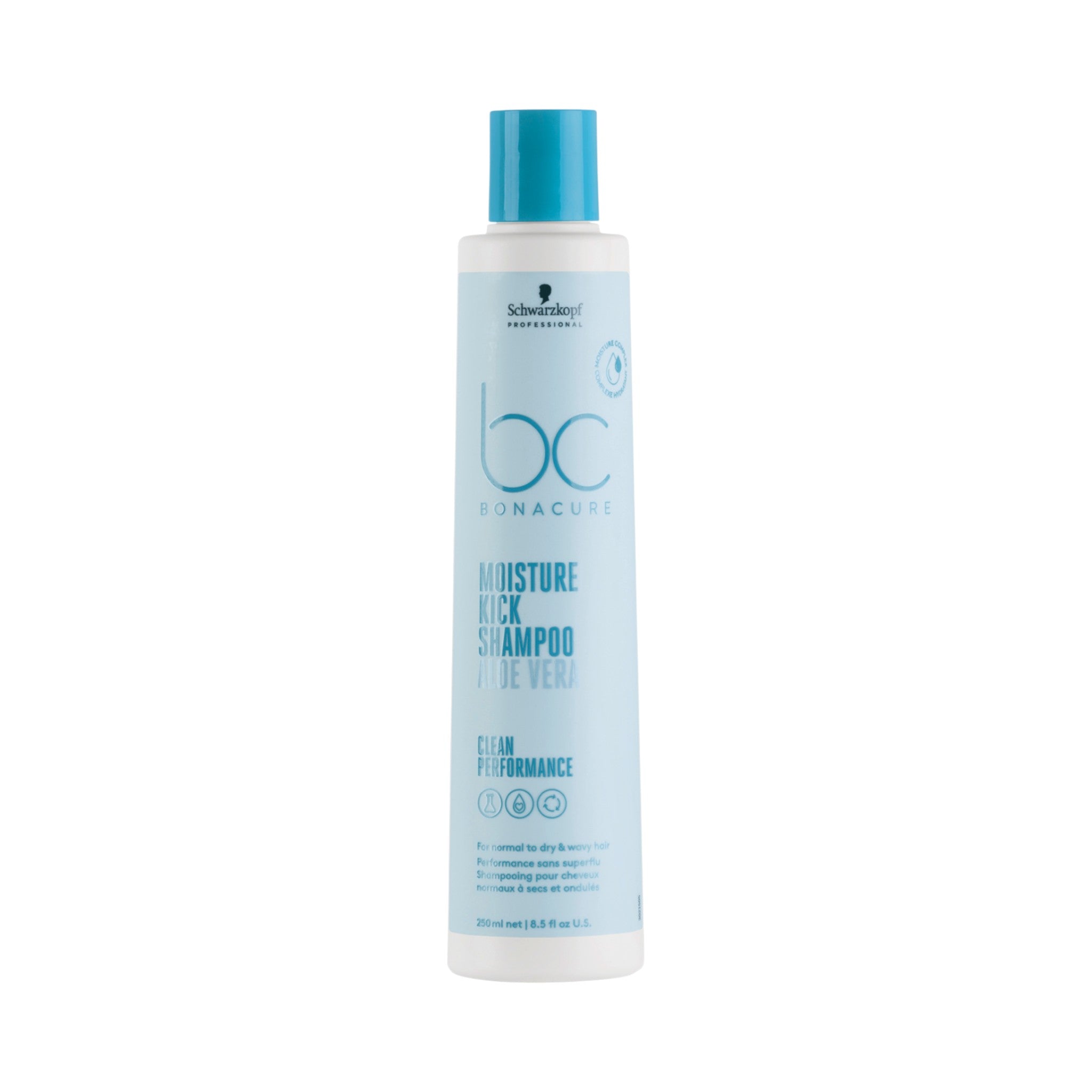 Schwarzkopf Professional BC Bonacure Moisture Kick Shampoo Ενυδατικό Σαμπουάν για Ξηρά Μαλλιά 250ml