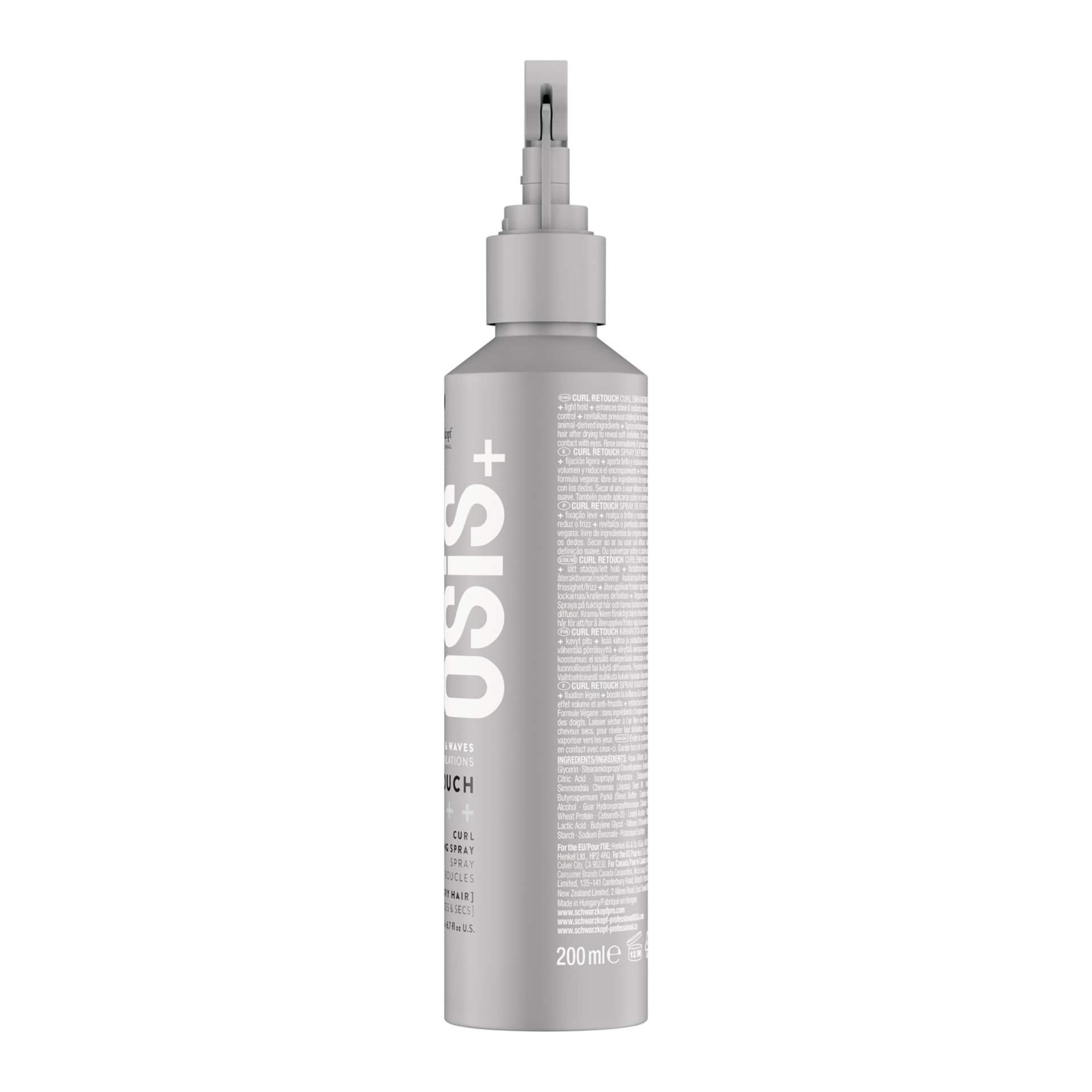Schwarzkopf Professional OSiS+ Curl Retouch Σπρέι Αναζωογόνησης για Σγουρά Μαλλιά 200ml 4