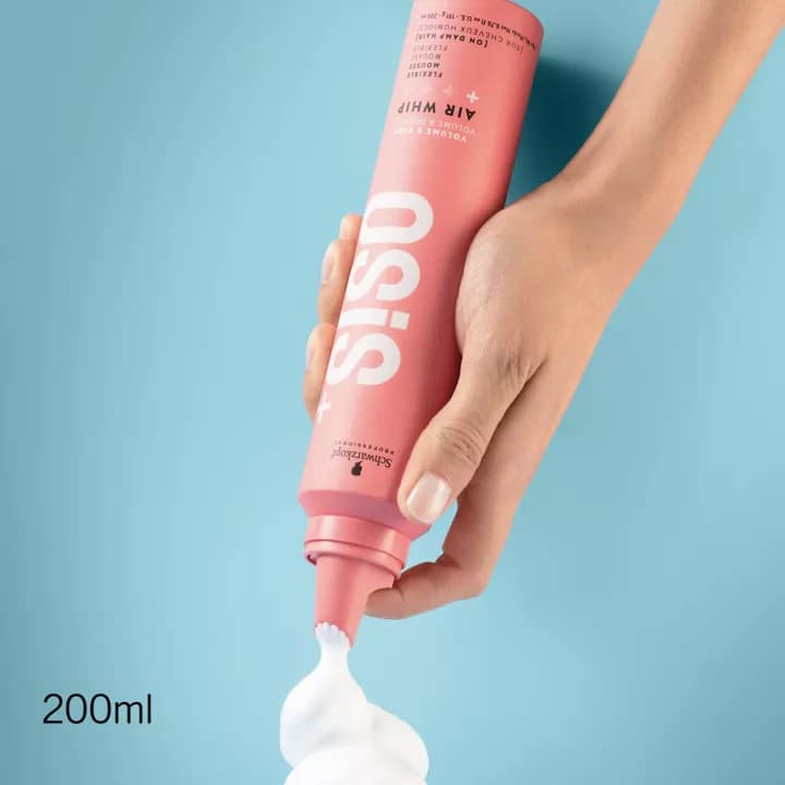 Schwarzkopf Professional OSiS+ Air Whip Αφρός Μαλλιών με Ελαστικό Κράτημα 200ml 4