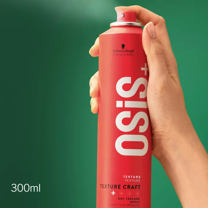 Schwarzkopf Professional OSiS+ Texture Craft Σπρέι Ξηρής Υφής με Ελαφρύ Κράτημα 300ml 4