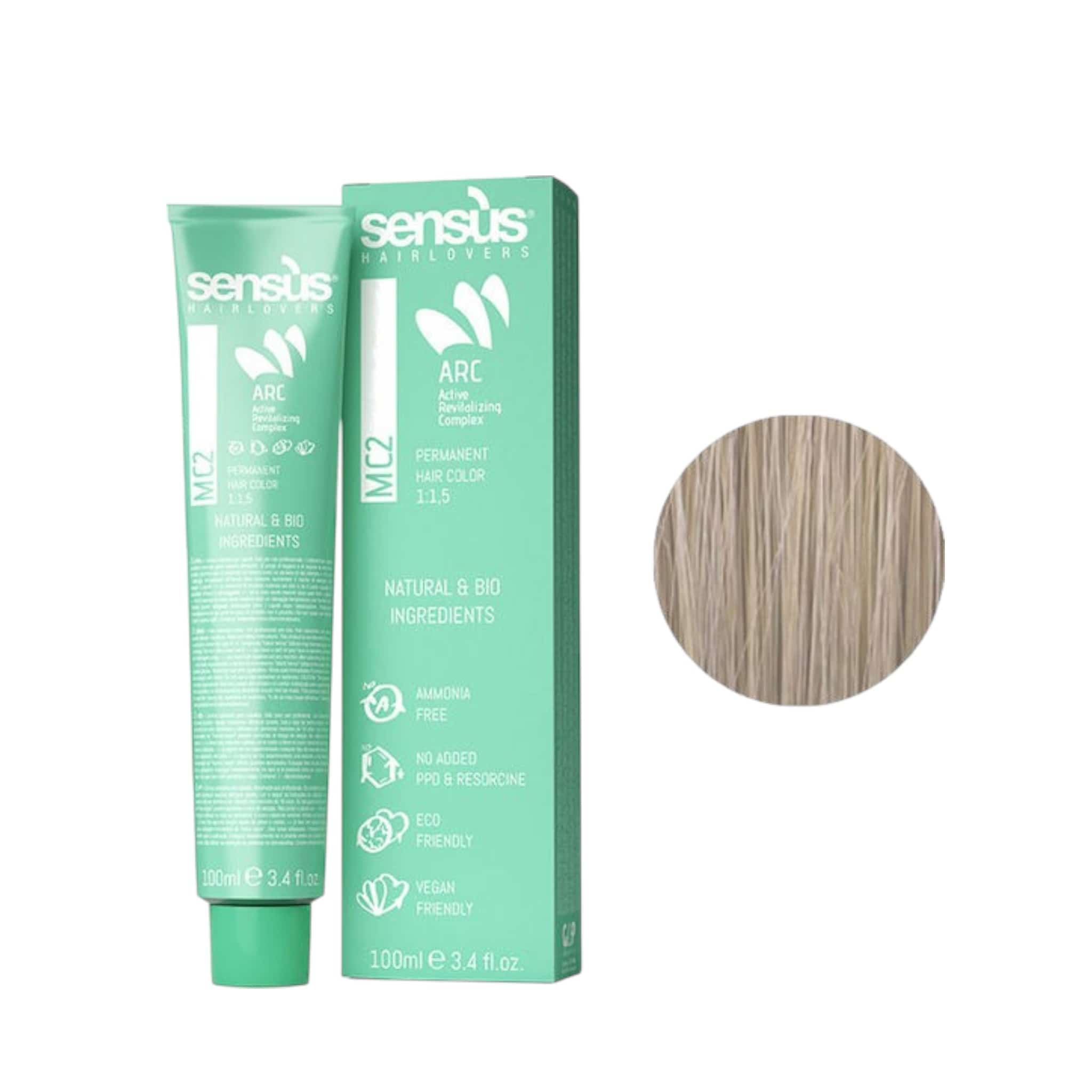 Sensus Mc2 Permanent Hair Color Βαφή Χωρίς Αμμωνία 100ml