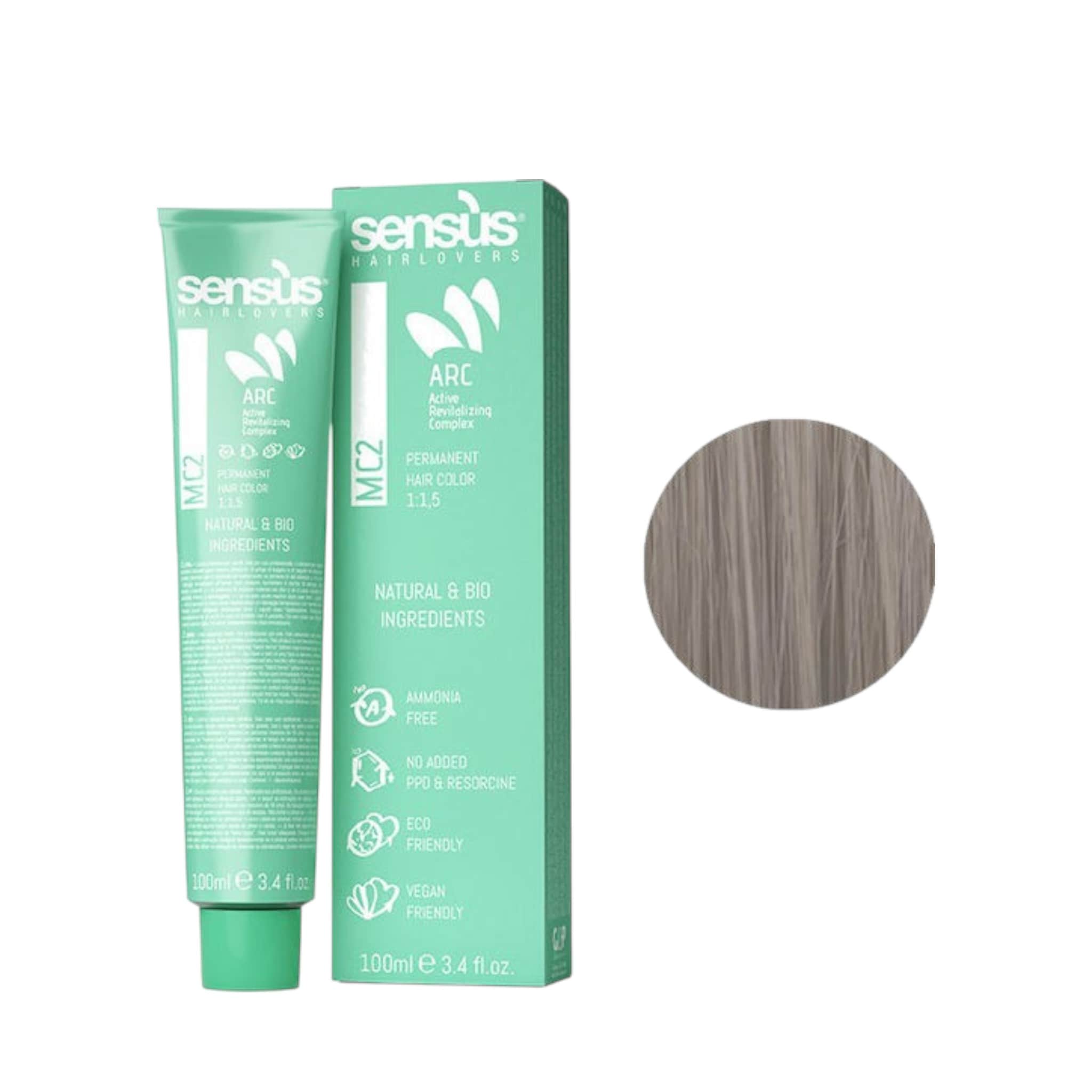 Sensus Mc2 Permanent Hair Color Βαφή Χωρίς Αμμωνία 100ml
