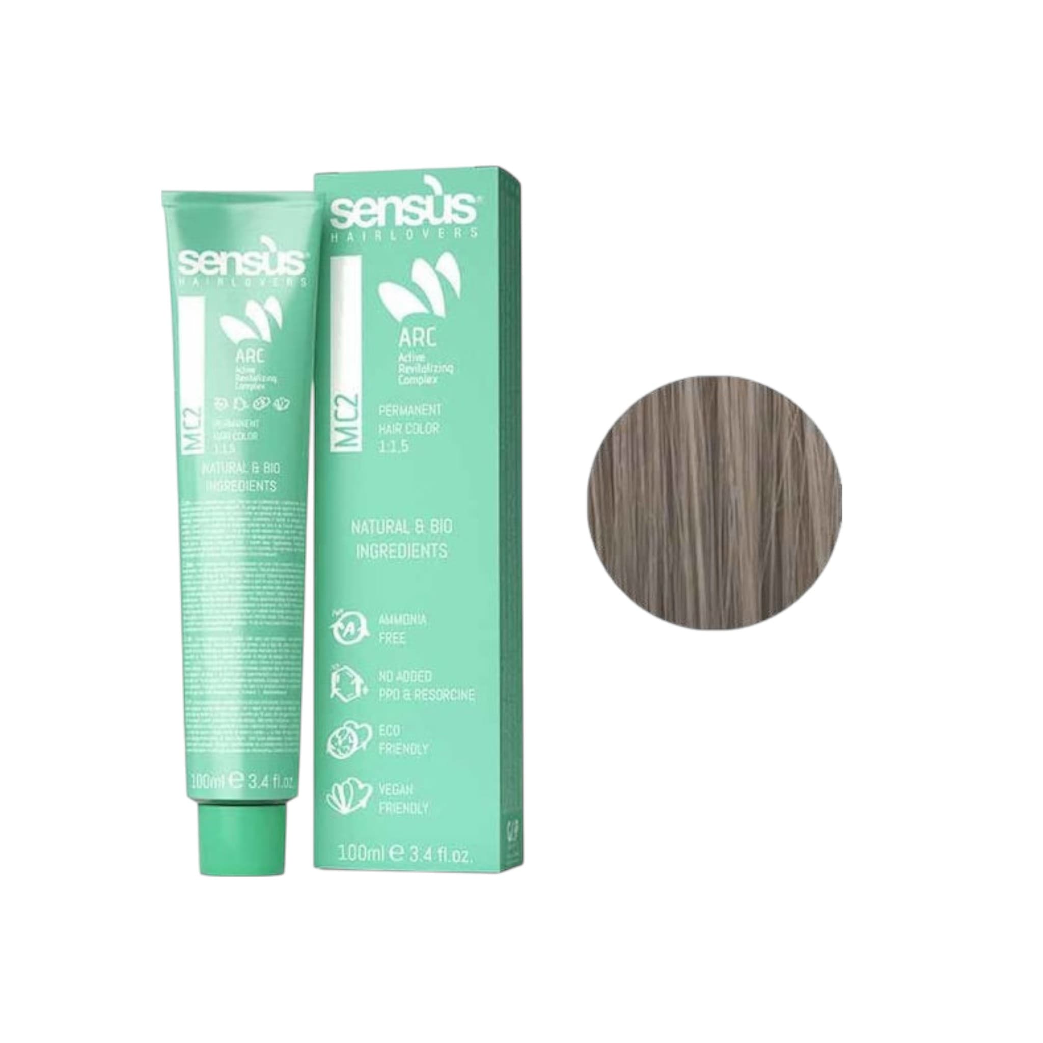 Sensus Mc2 Permanent Hair Color Βαφή Χωρίς Αμμωνία 100ml