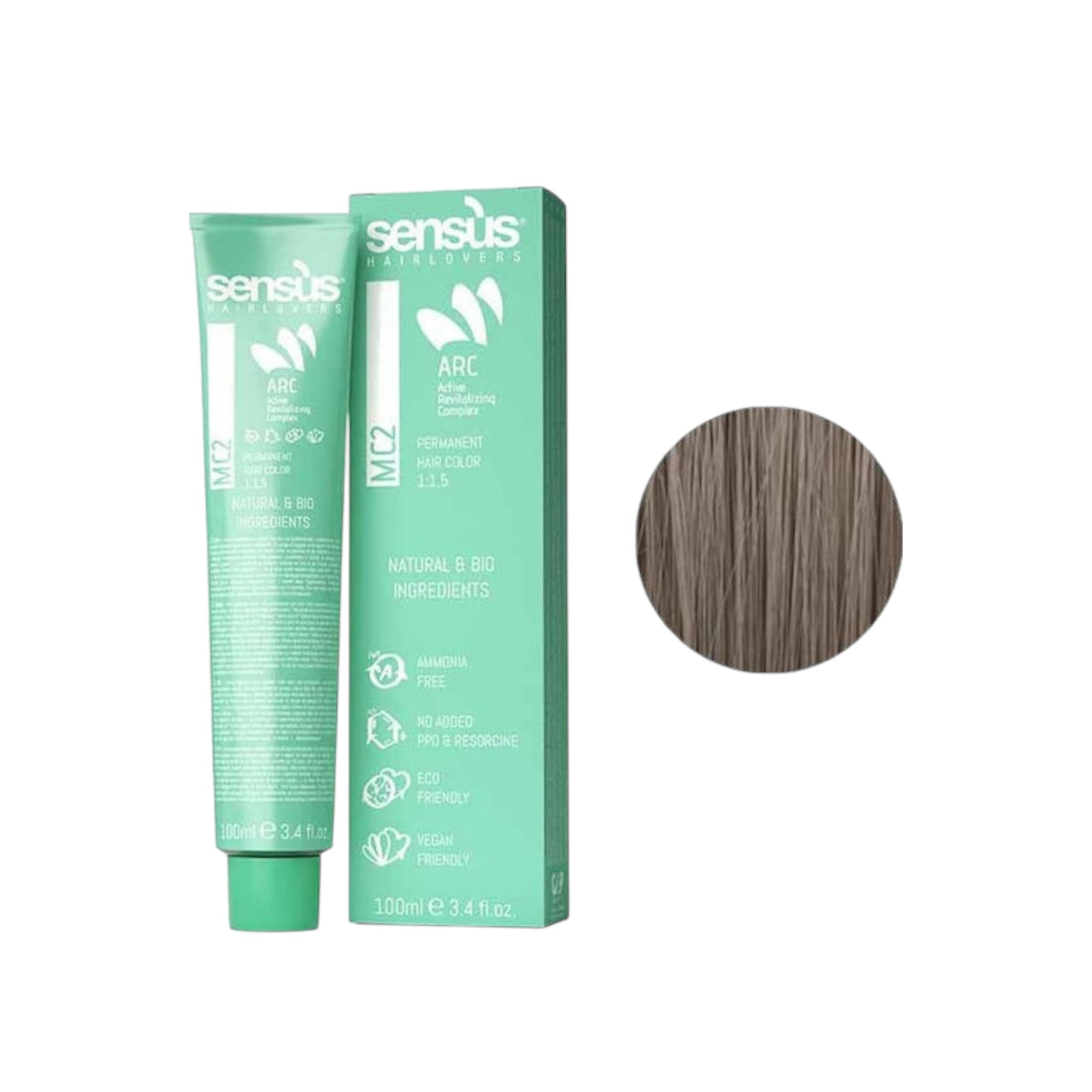 Sensus Mc2 Permanent Hair Color Βαφή Χωρίς Αμμωνία 100ml