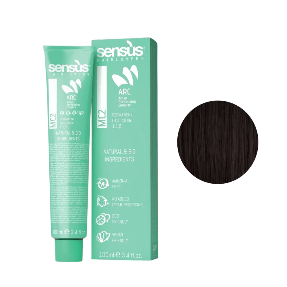Sensus Mc2 Permanent Hair Color Βαφή Χωρίς Αμμωνία 100ml