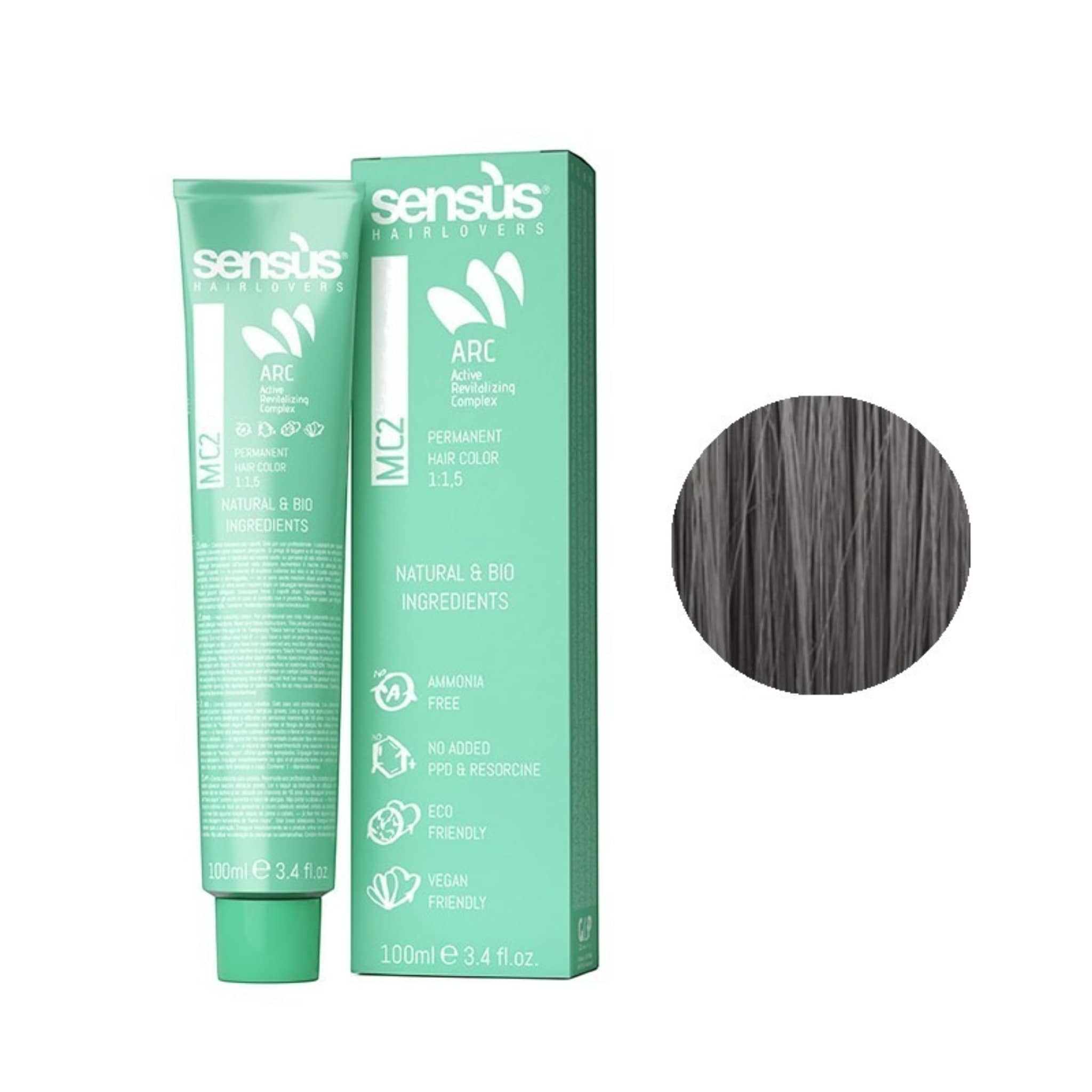 Sensus Mc2 Permanent Hair Color Βαφή Χωρίς Αμμωνία 100ml