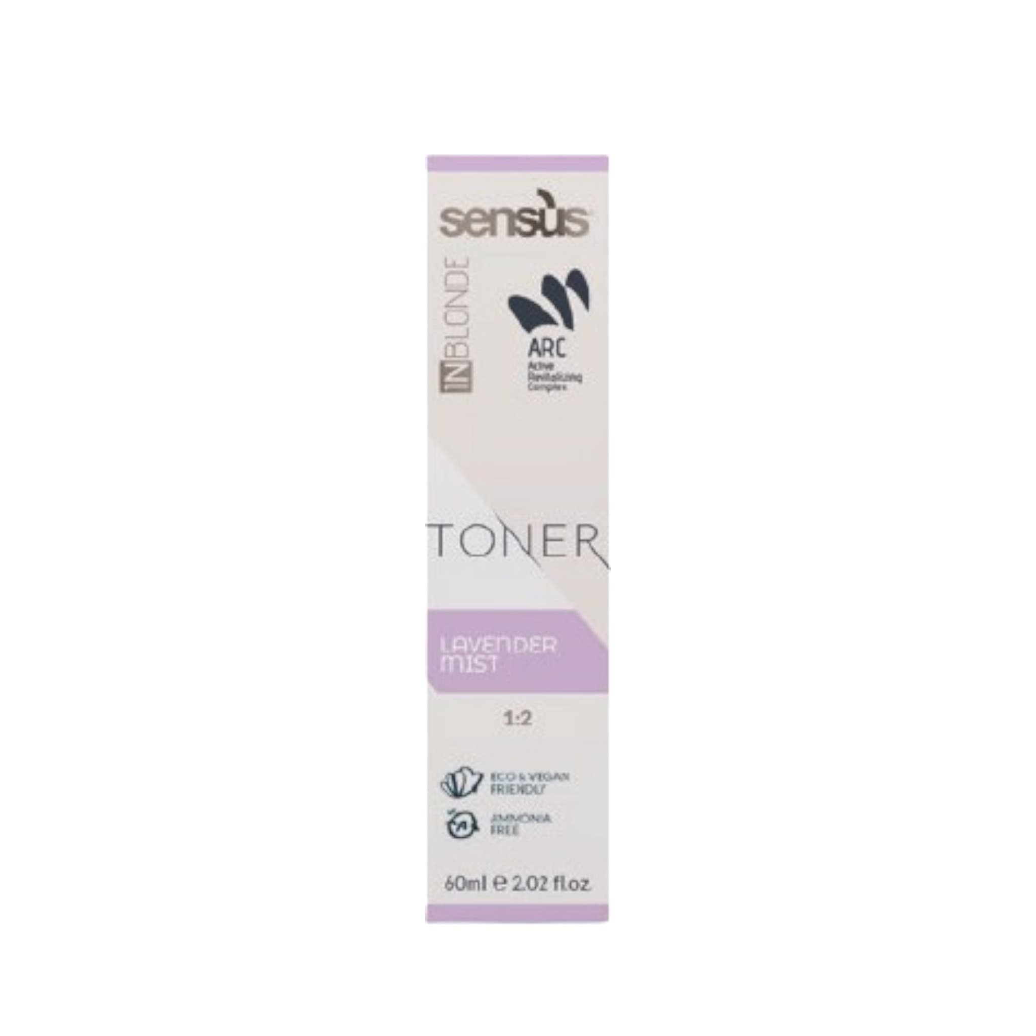 Sensus InBlonde Toner Lavender Mist Τόνερ Χωρίς Αμμωνία 60ml 1