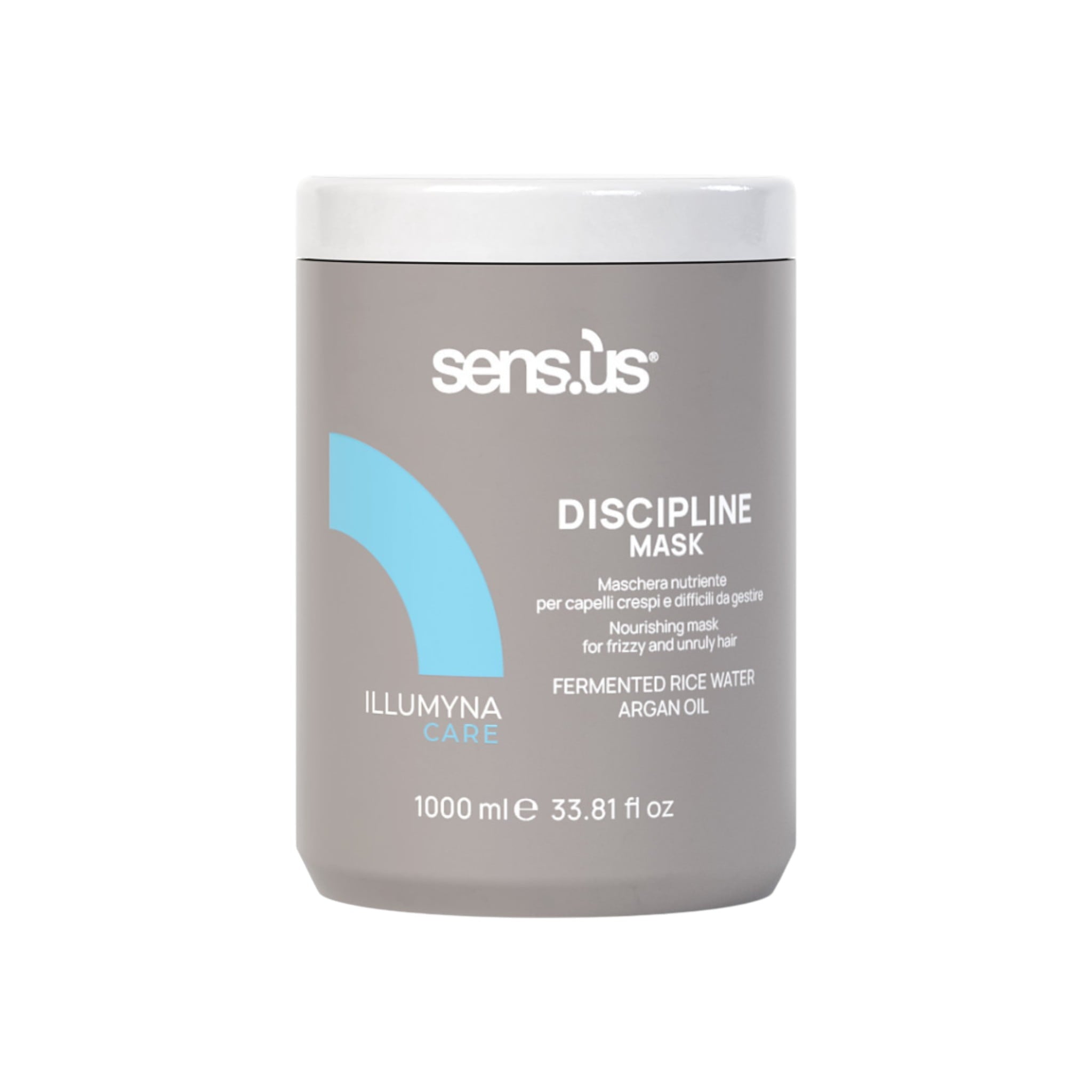 Sensus Illumyna Care Discipline Μάσκα για Ατίθασα Μαλλιά 1000ml 1
