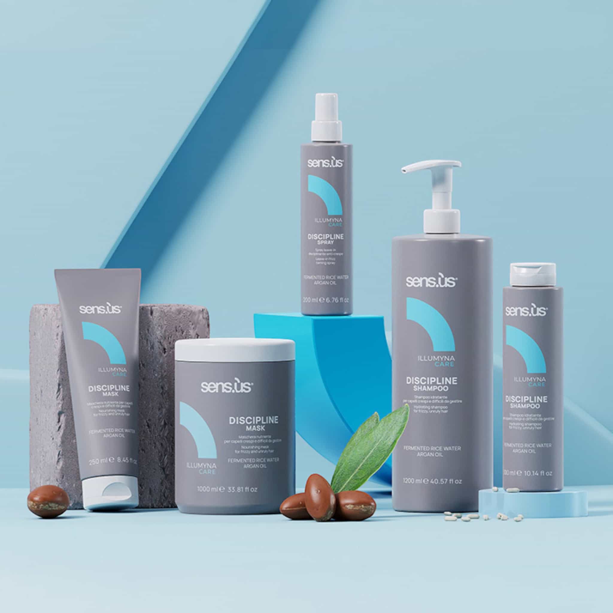 Sensus Illumyna Care Discipline Spray Φροντίδας για Ατίθασα Μαλλιά 200ml 2