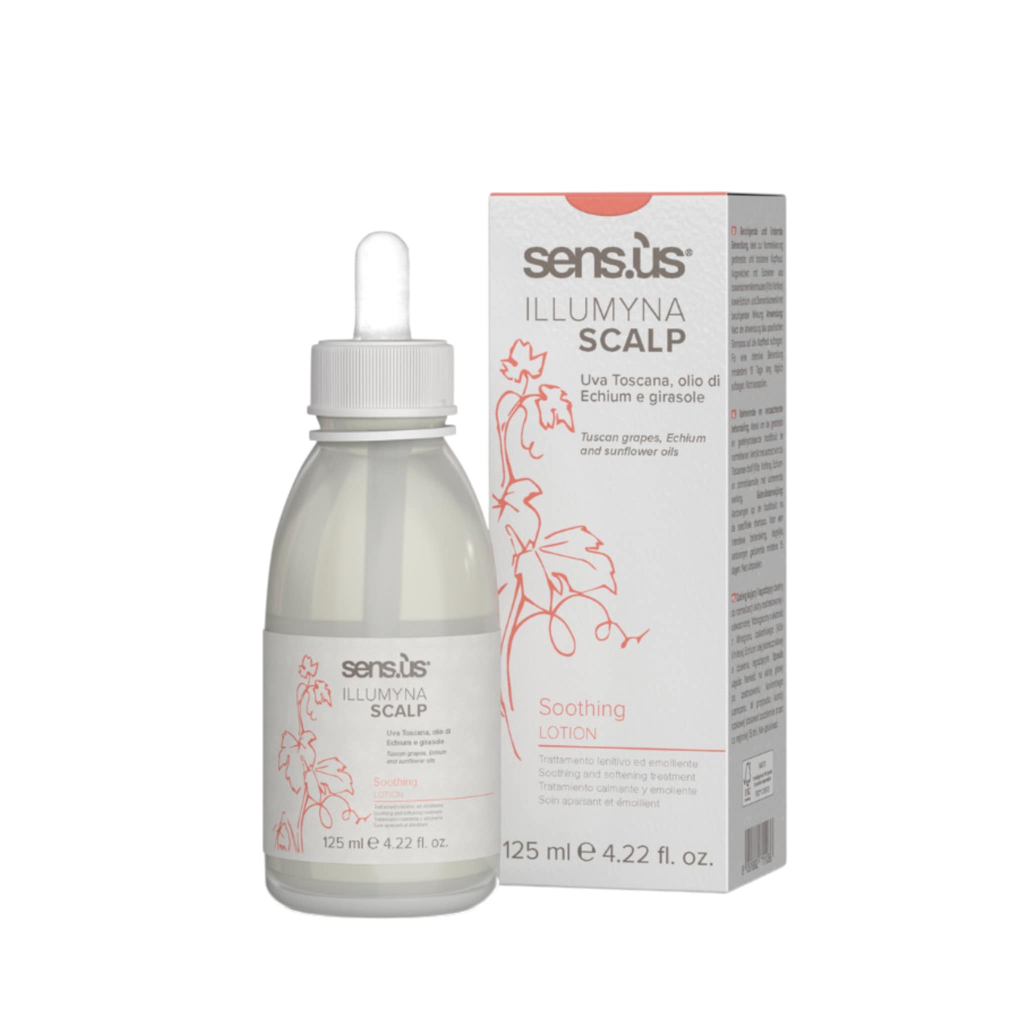 Sensus Illumyna Scalp Soothing Lotion Καταπραϋντική Λοσιόν για Ευαίσθητο Τριχωτό 125ml 1