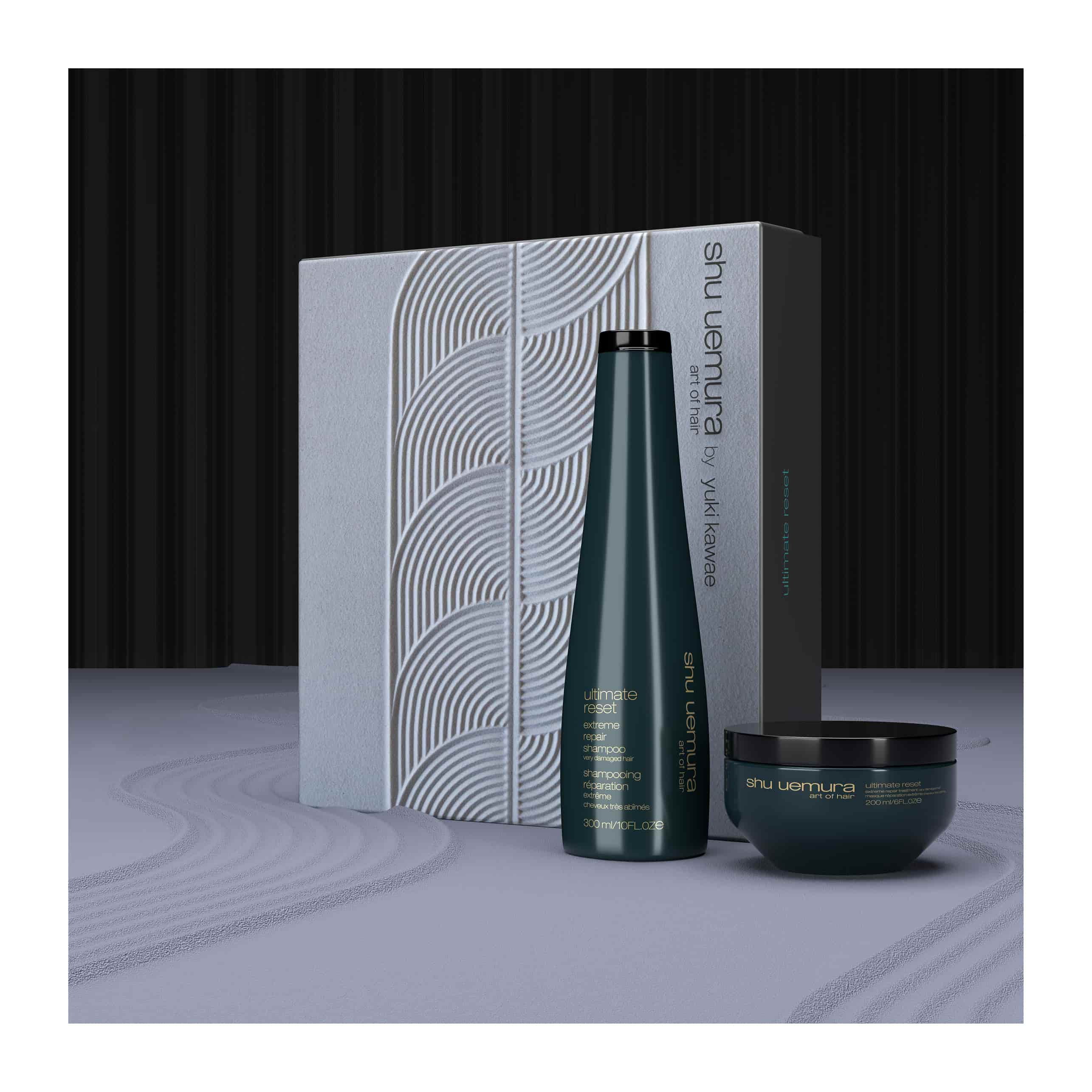 Shu Uemura Art Of Hair Ultimate Reset Limited Edition Set Για Επανόρθωση Των Ταλαιπωρημένων Μαλλιών 2