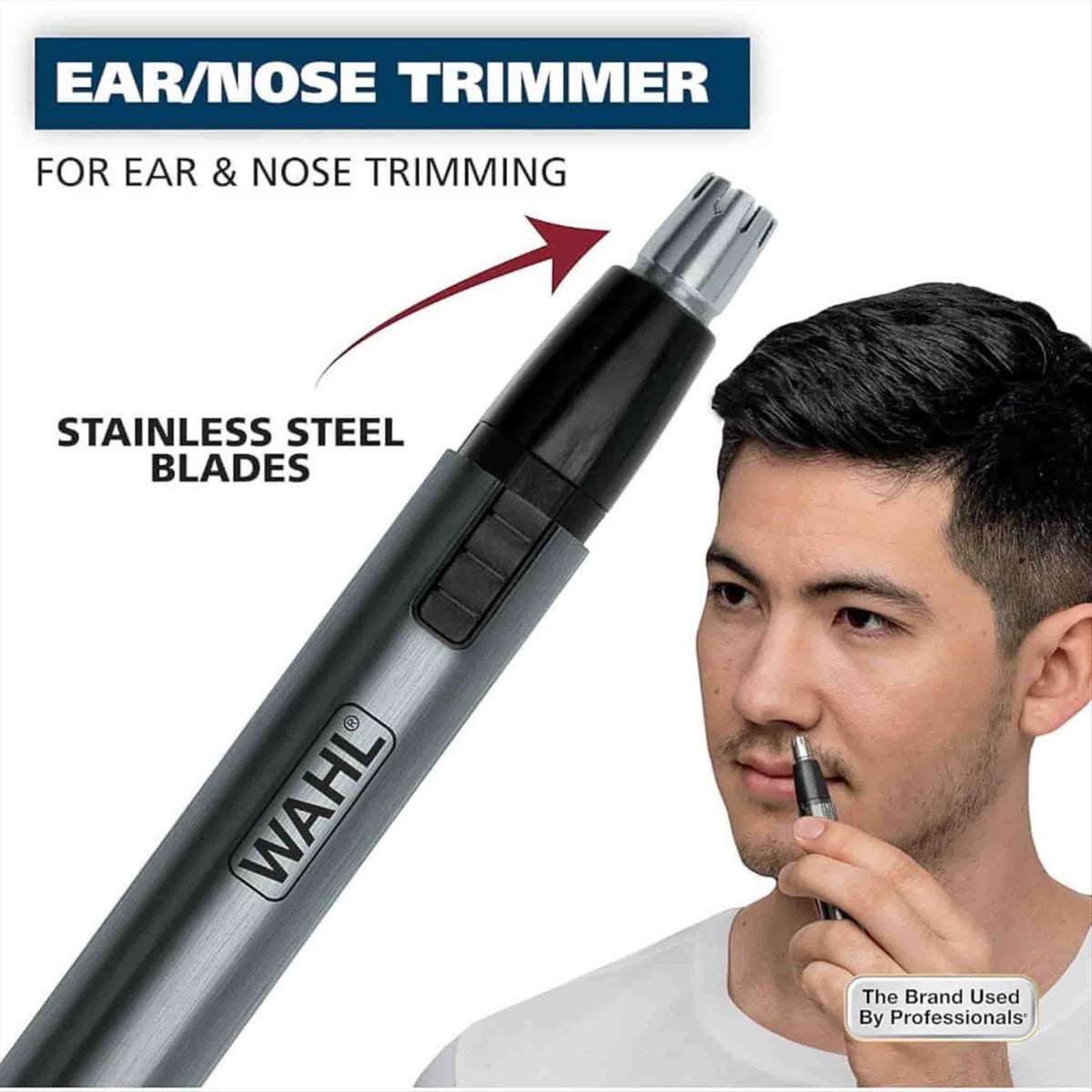 Wahl Micro Lithium Detail Trimmer Kit για Αυτιά, Μύτη και Φρύδια 5τμχ 4