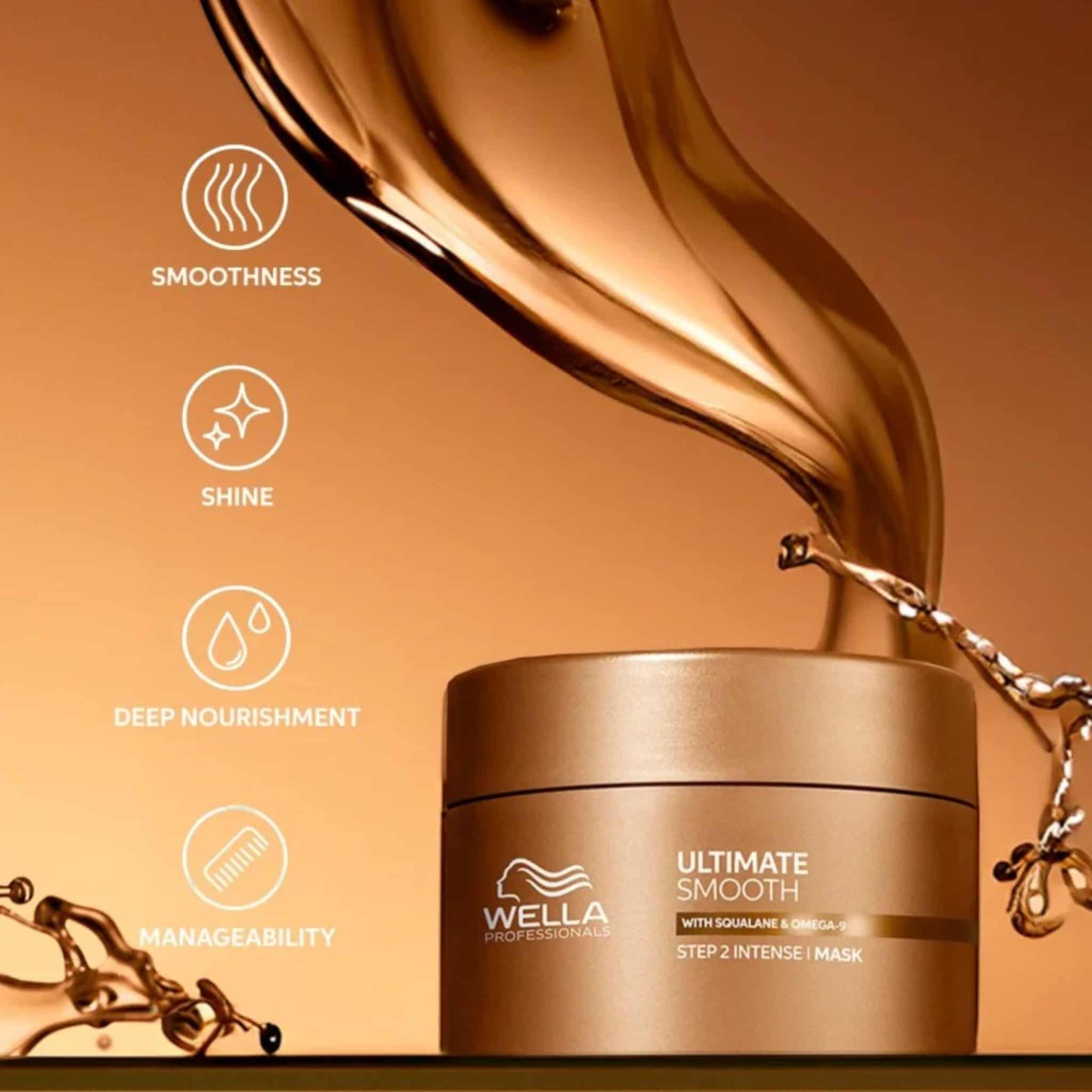 Wella Professionals Ultimate Smooth Mask Εντατικής Λείανσης για Ατίθασα Μαλλιά 150ml