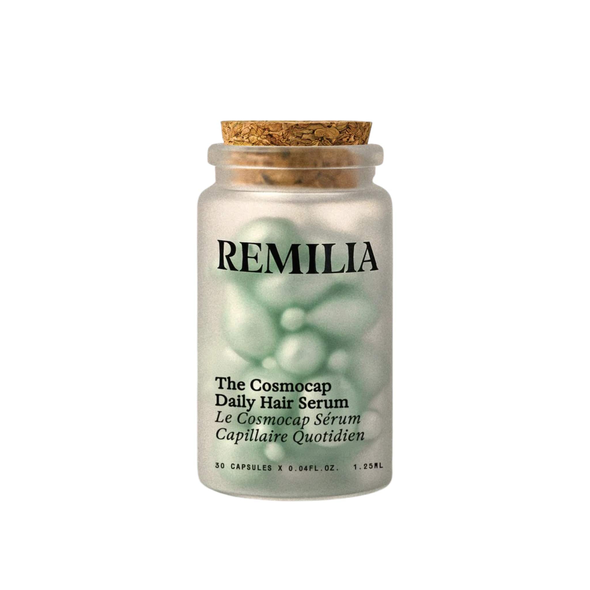 Remilia Hair The Cosmocap Daily Hair Serum για Λάμψη & Anti-Frizz Προστασία 30 x 1.25ml