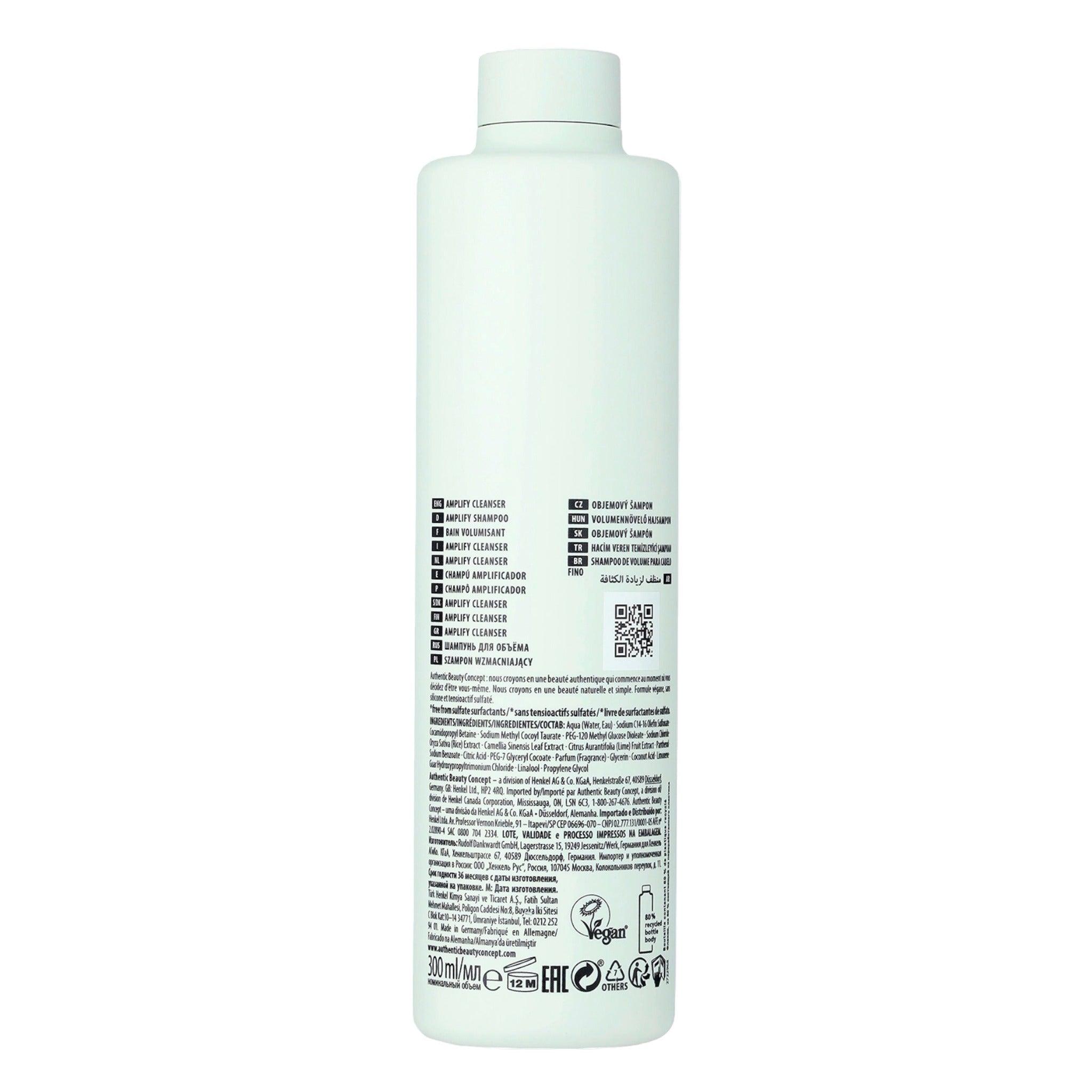 Authentic Beauty Concept Amplify Cleanser Shampoo 300ml