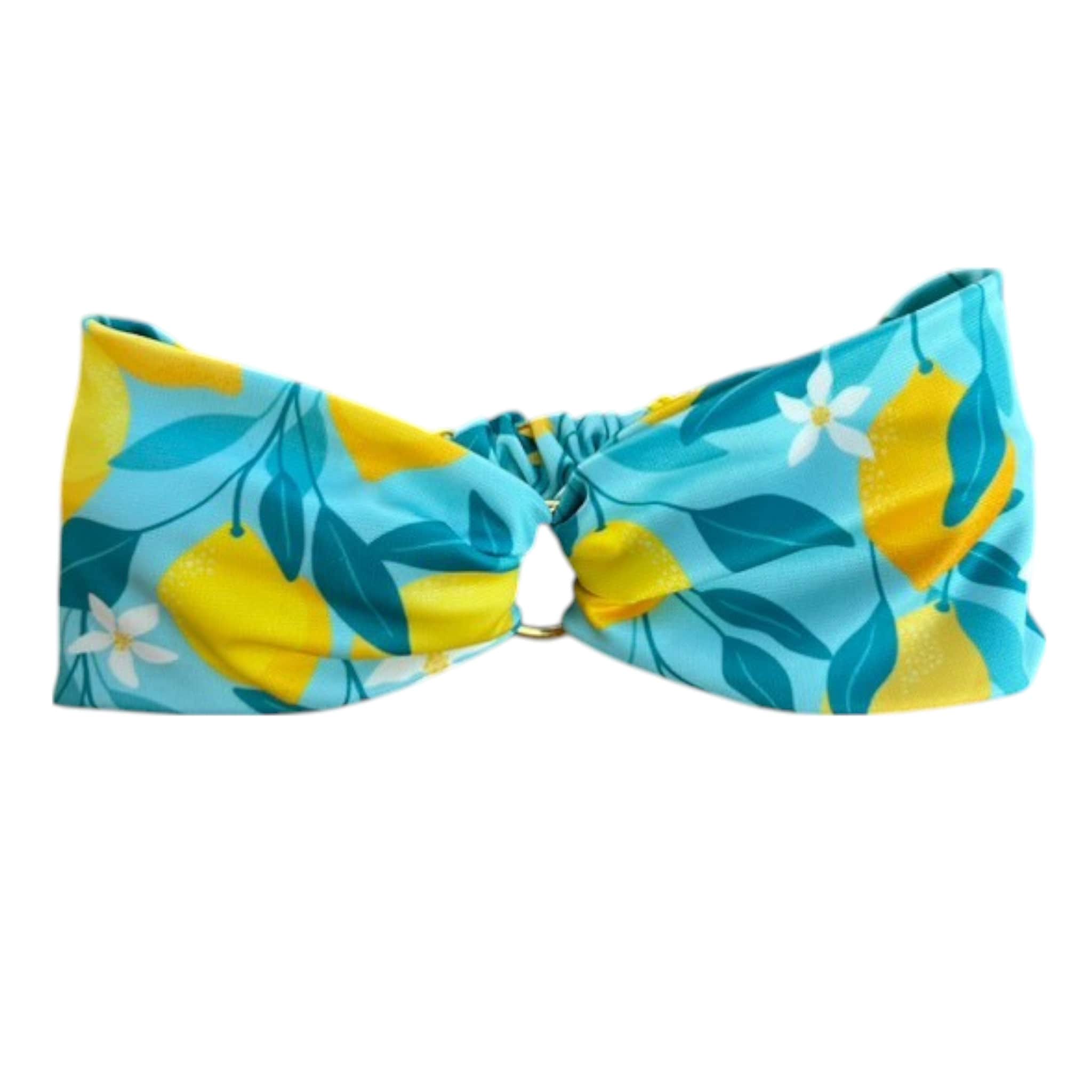 Strechbio Κορδέλα Με Μέταλλο Βεραμάν με Σχέδιο Λεμόνι 1