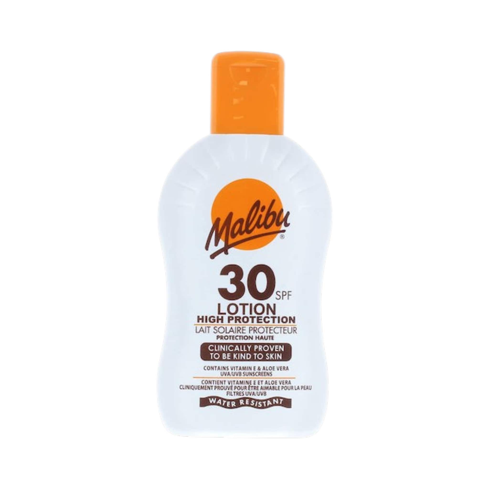 Malibu Αντηλιακή Αδιάβροχη Λοσιόν για το Σώμα με SPF30 200ml 1