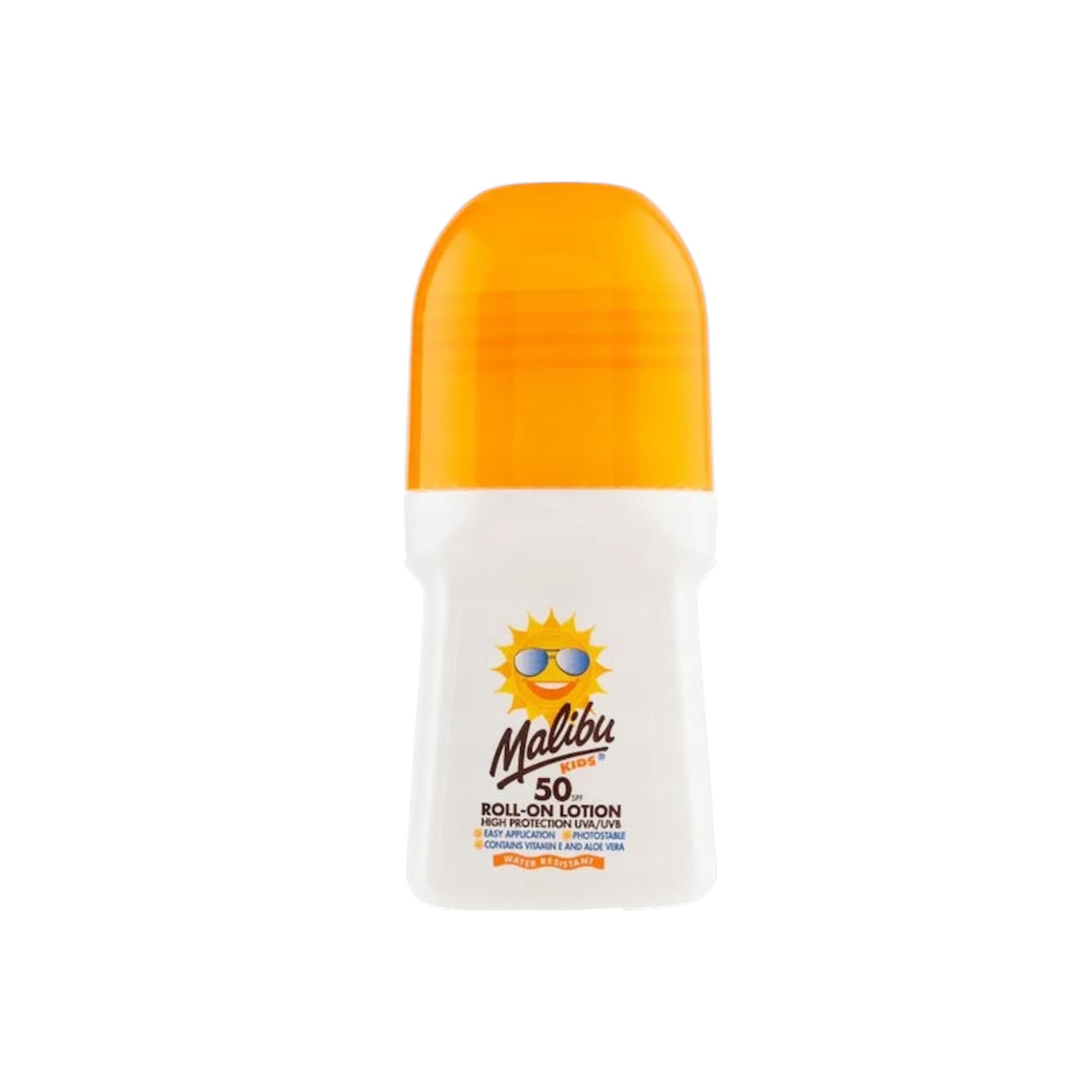 Malibu Kids Lotion Roll-on SPF50 Αντηλιακό για Παιδιά 50ml 1