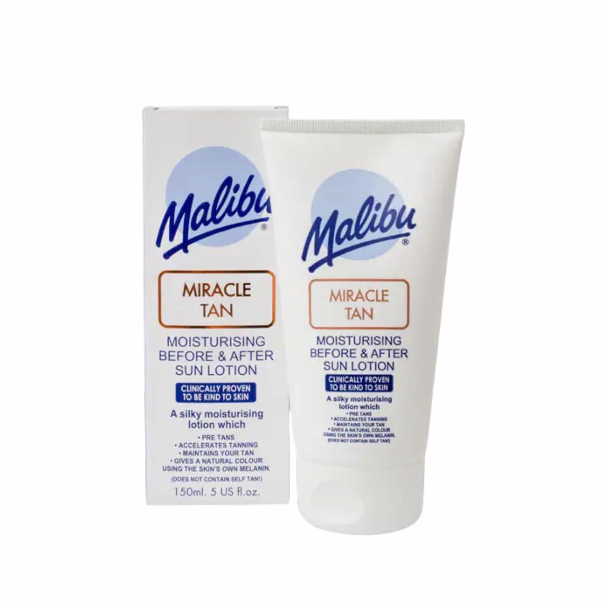 Malibu Miracle Tan Before & After Sun Moisturising Lotion Ενυδατική Κρέμα Αυτομαυρίσματος 150ml 1