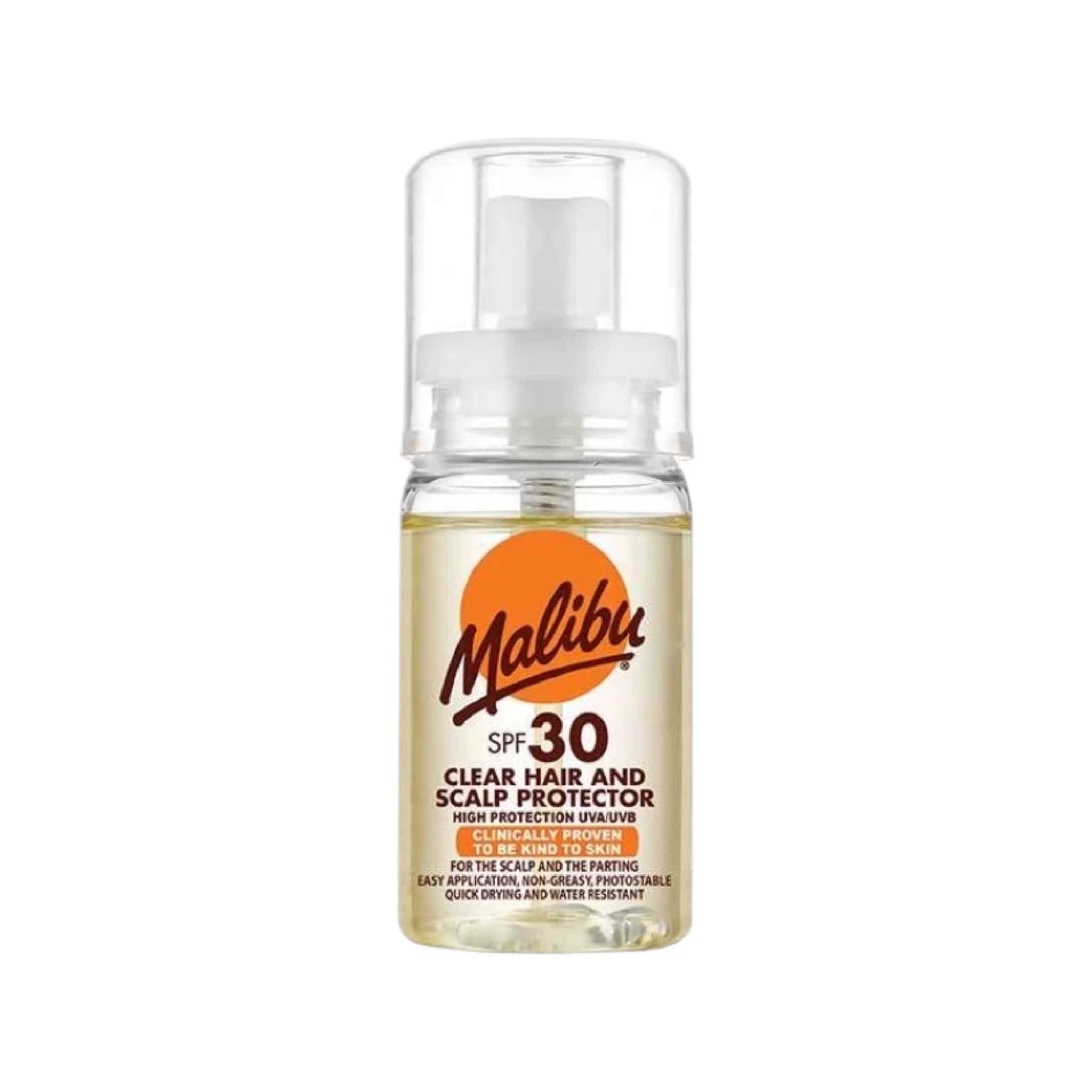 Malibu Clear Hair & Scalp Protector SPF30 Αντηλιακό για Μαλλιά και Τριχωτό 50ml 1