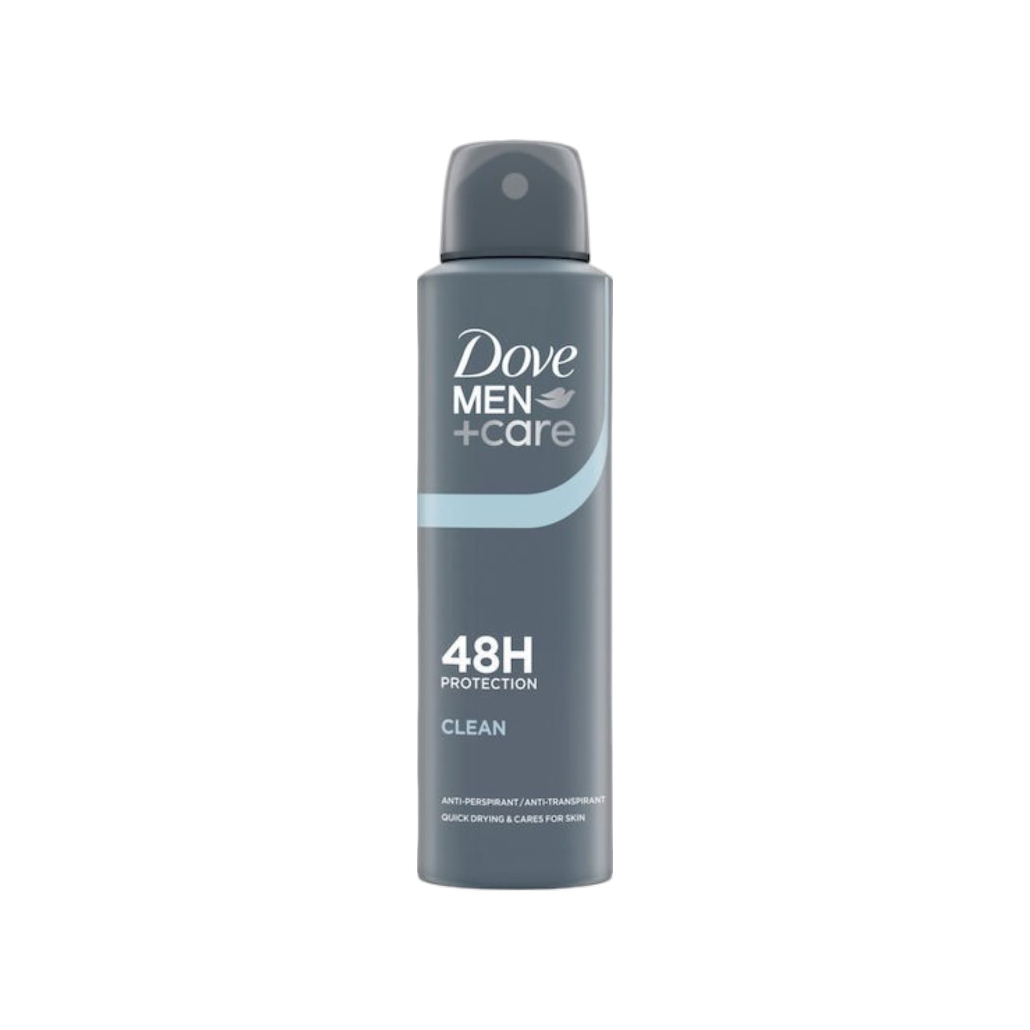 Dove Men+ Care Clean Comfort Deodorant Spray Ανδρικό Αποσμητικό Σώματος 150ml 1