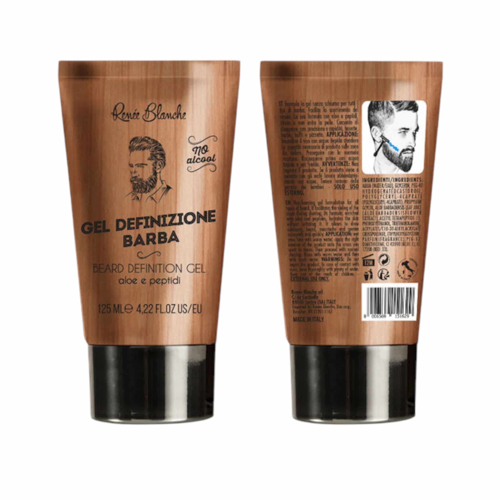 Renee Blanche Gel Definizione Barba Τζελ Ξυρίσματος Γενειάδας 125ml 1