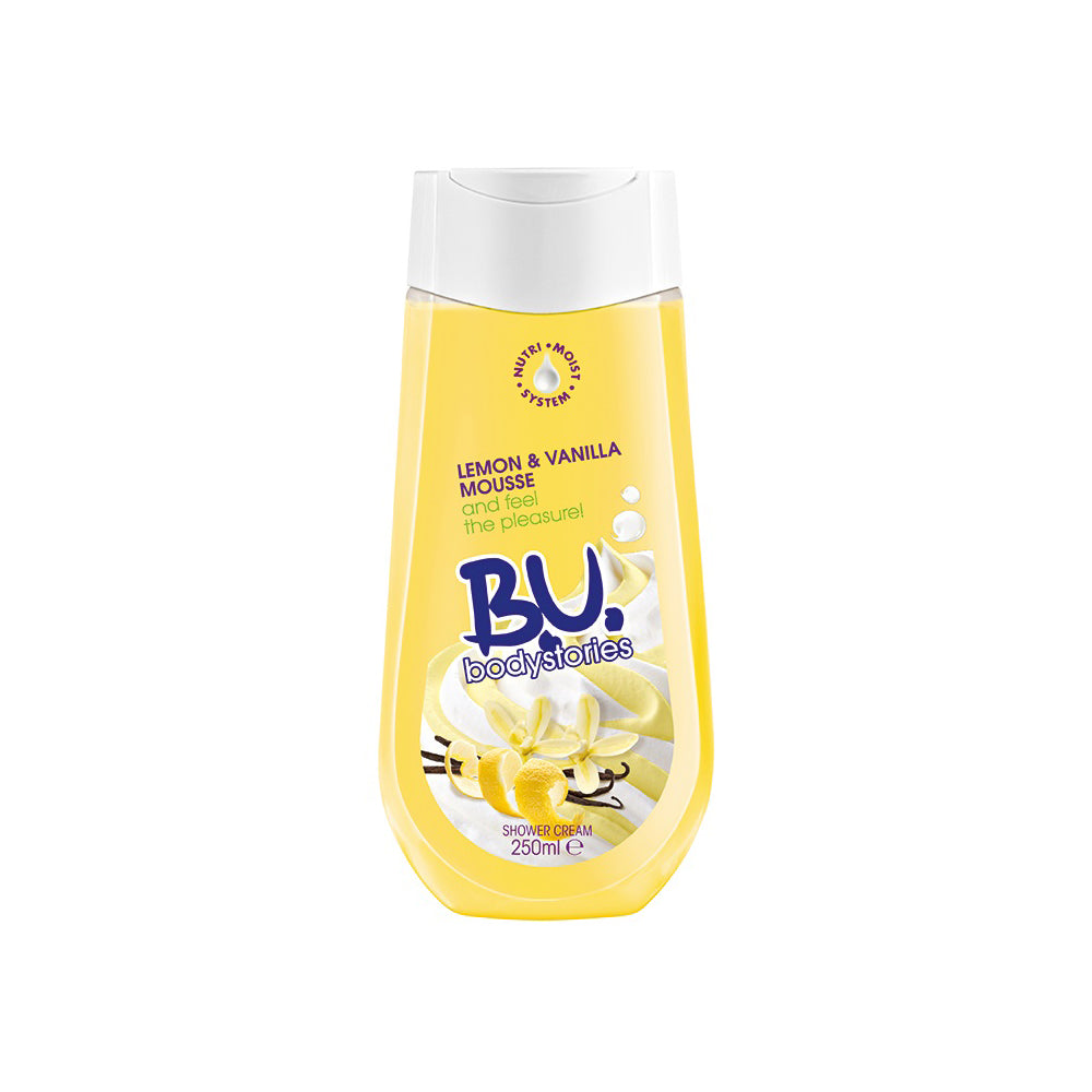 B.U Body Stories Lemon &amp; Vanilla Shower Cream  250ml