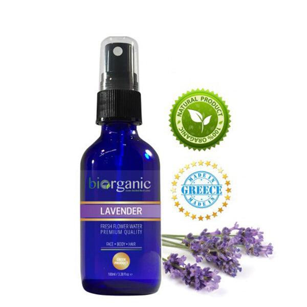 Biorganic 100% Natural Lavender Flower Water 100ml