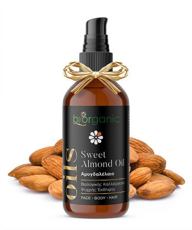 Biorganic Organic Cold Pressed Sweet Almond Oil 100ml