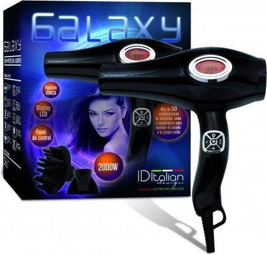 ID Italian Design Hair Dryer High Performance Galaxy 2000W