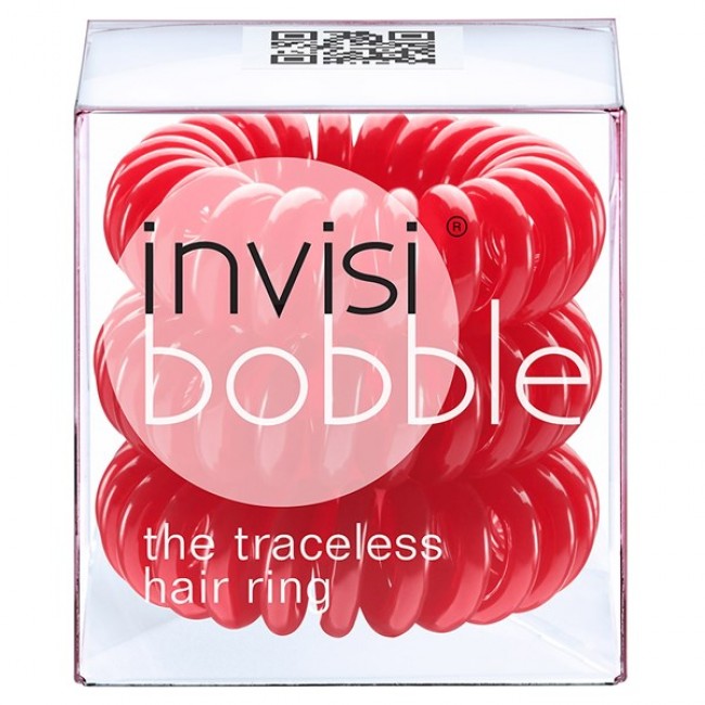 Invisibobble Permanent Collection Raspberry Red 3pcs