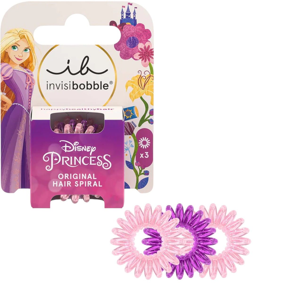 Invisibobble Kids Original Disney Princess Rapunzel 3τμχ