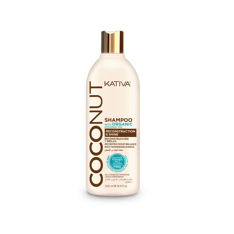 Kativa Coconut Reconstruction &amp; Shine Shampoo 500ml
