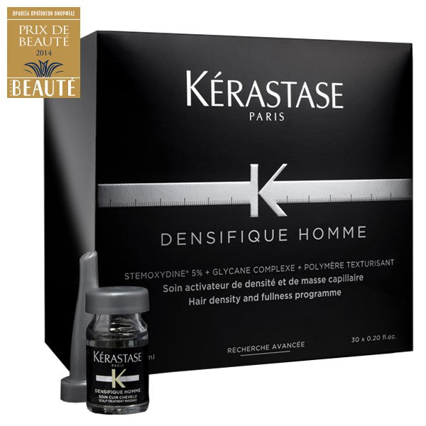 Kerastase Densifique Cure Homme Θεραπεία Για Πυκνότητα 30*6ml