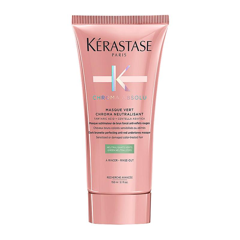 Kerastase Chroma Absolu Μάσκα Με Πράσινες Χρωστικές Για Αποδυνάμωση Των Κόκκινων Και Πορτοκαλί Τόνων 150ml