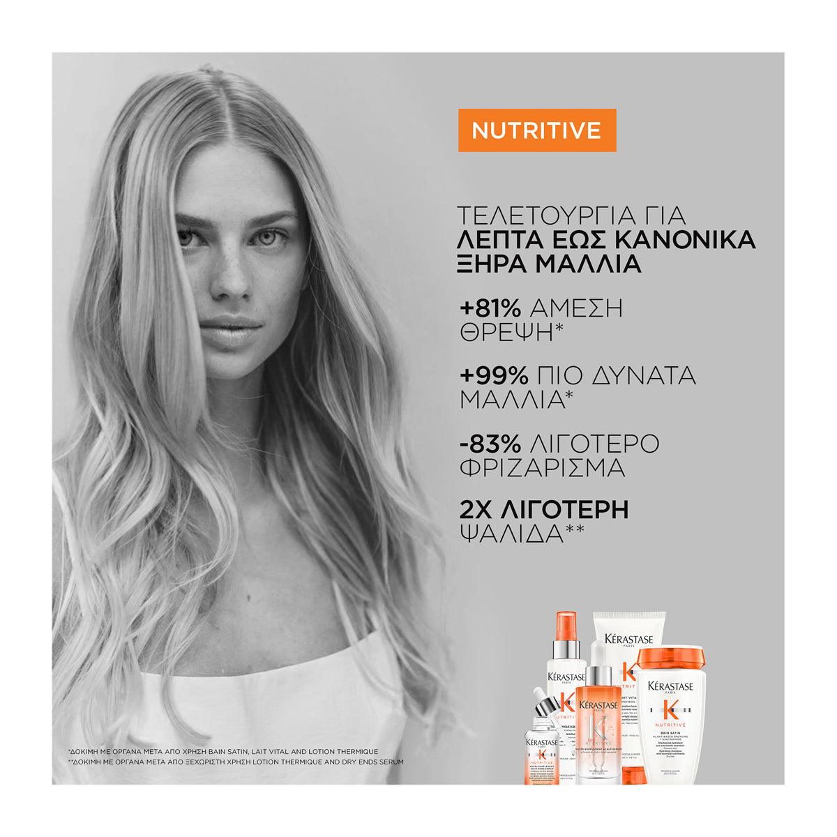 Kerastase Nutritive Θερμοπροστατευτική Λοσιόν για Εύκολο Ξεμπέρδεμα & Styling των Ξηρών Μαλλιών 150ml