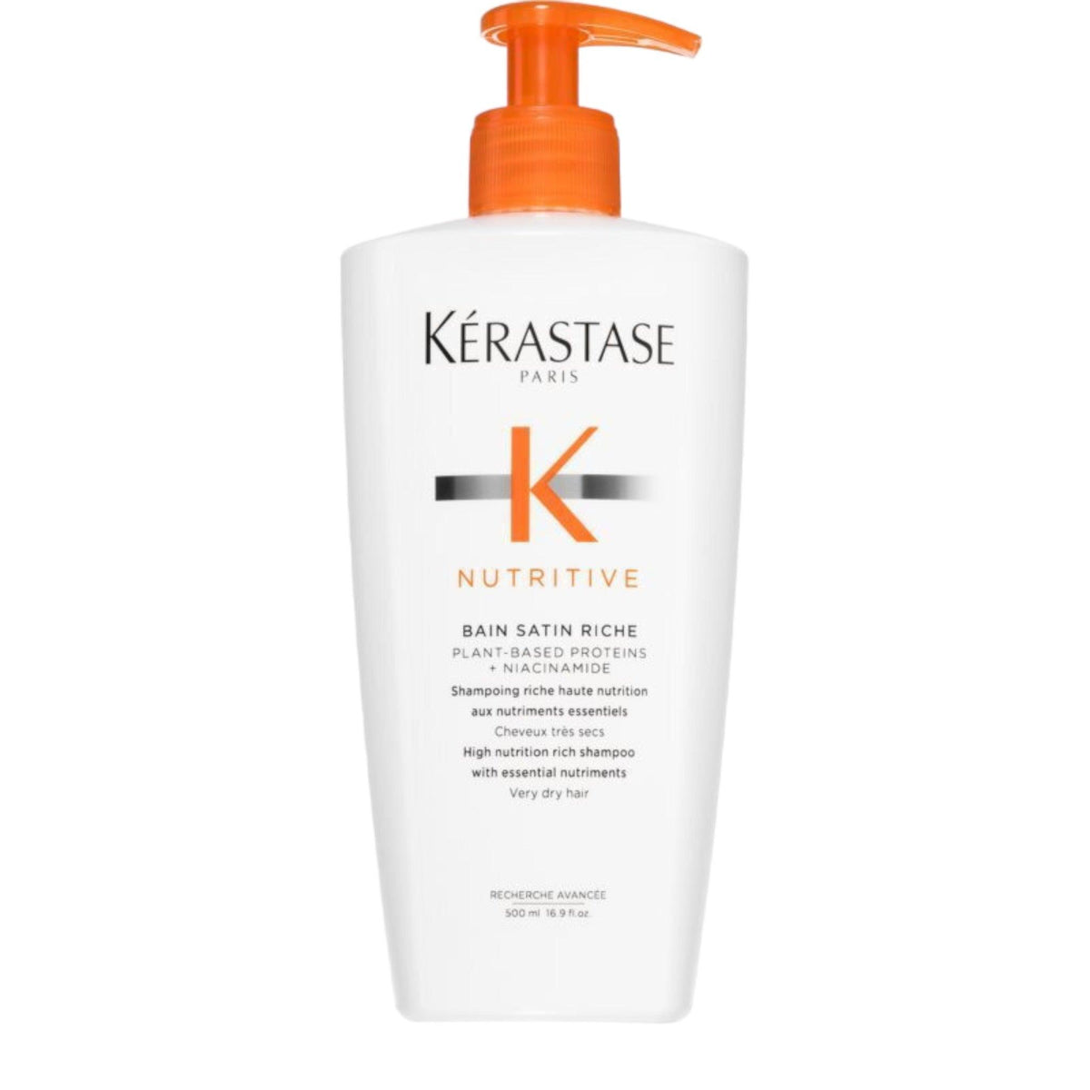 Kerastase Nutritive Bain Satin Riche Σαμπουάν με Θρεπτικά Συστατικά για Πολύ Ξηρά Μαλλιά 500ml