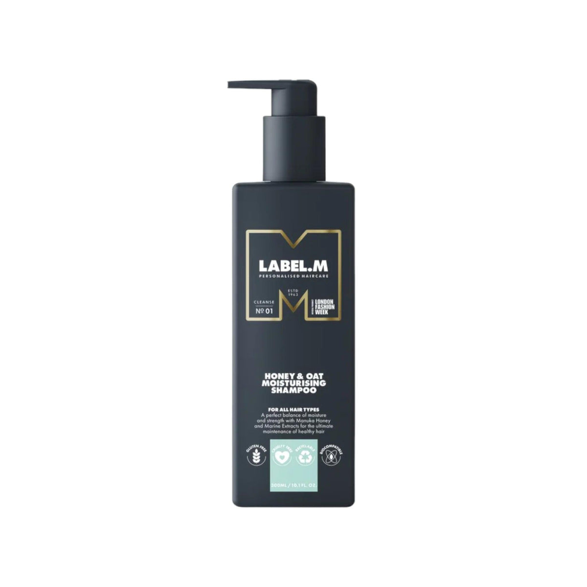 Label.m Honey &amp; Oat Moisturising Shampoo 300ml