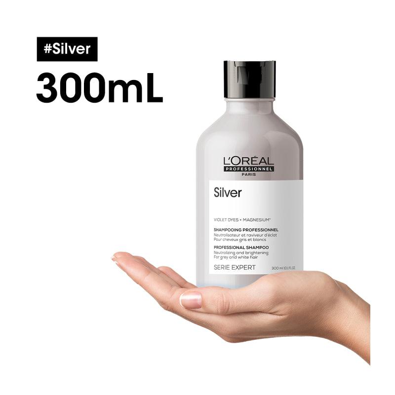 L'Oreal Professionnel Serie Expert Silver Σαμπουάν Για Λευκά ή Ασημί Μαλλιά 300ml