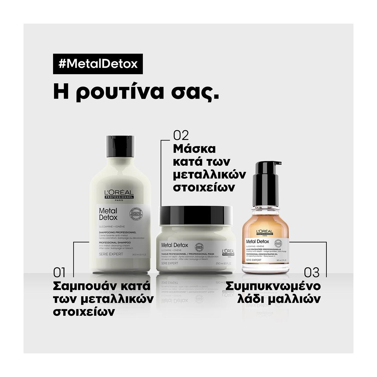 L'Oreal Professionnel Serie Expert Metal Detox Μάσκα Κατά των Μεταλλικών Στοιχείων 250ml