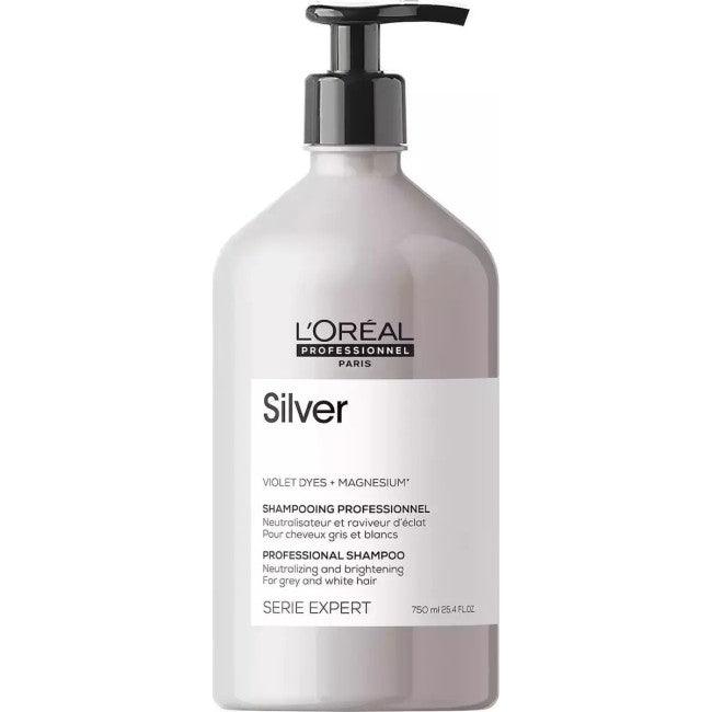 L'Oreal Professionnel Serie Expert Silver Σαμπουάν Για Λευκά ή Ασημί Μαλλιά 750ml