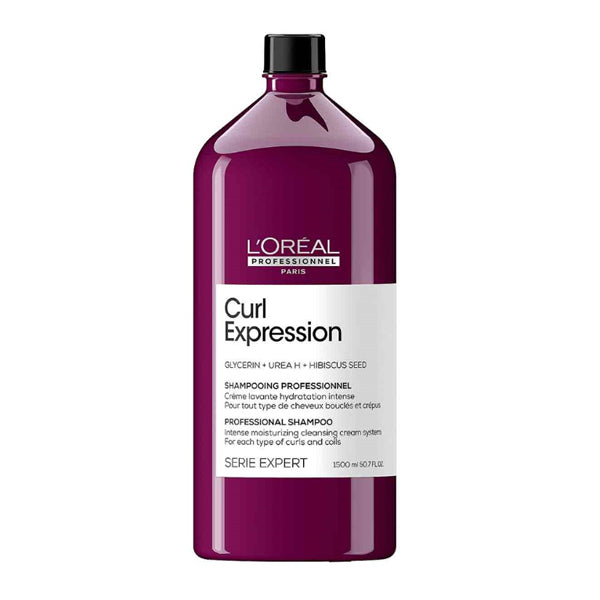 L&#39;Oreal Professionnel Serie Expert Curl Expression Intense Moisturizing Cleansing Cream Shampoo 1500ml