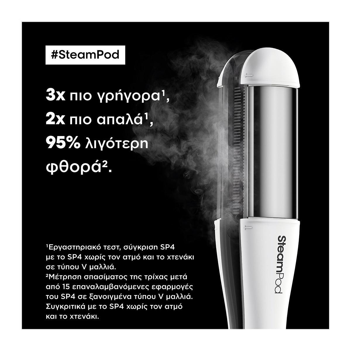 L'Oreal Professionnel SteamPod 4 Πρέσα Ατμού Με θήκη Μεταφοράς