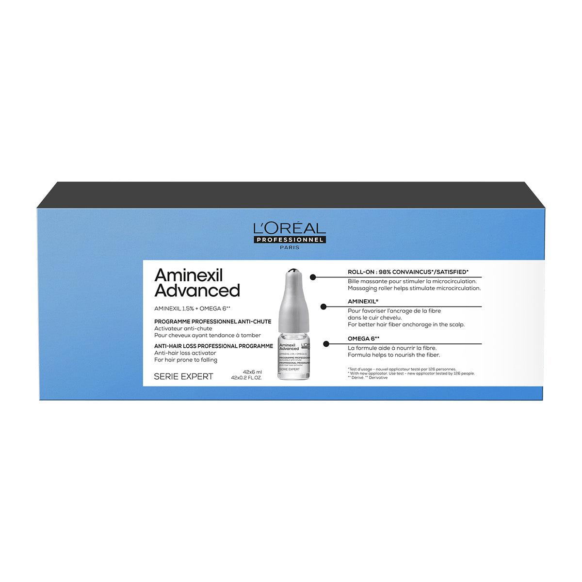 L'Oreal Professionnel Serie Expert Aminexil Αμπούλες Κατά της Τριχόπτωσης 42x6ml