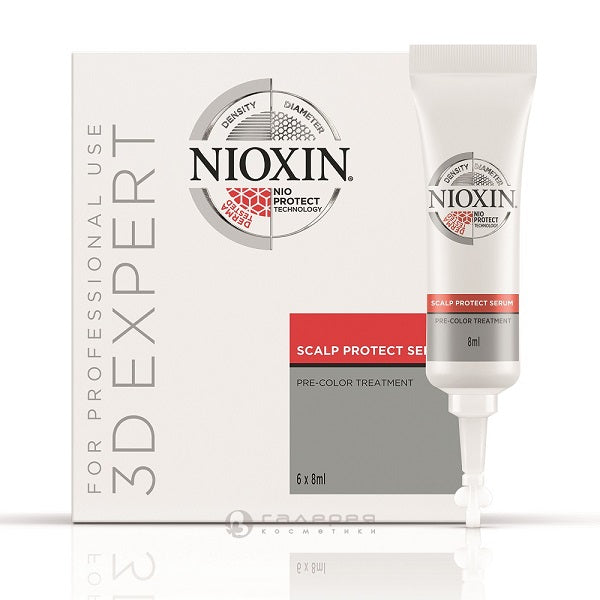 Nioxin Scalp Protect Serum Pre-Color Treatment 6X8ml