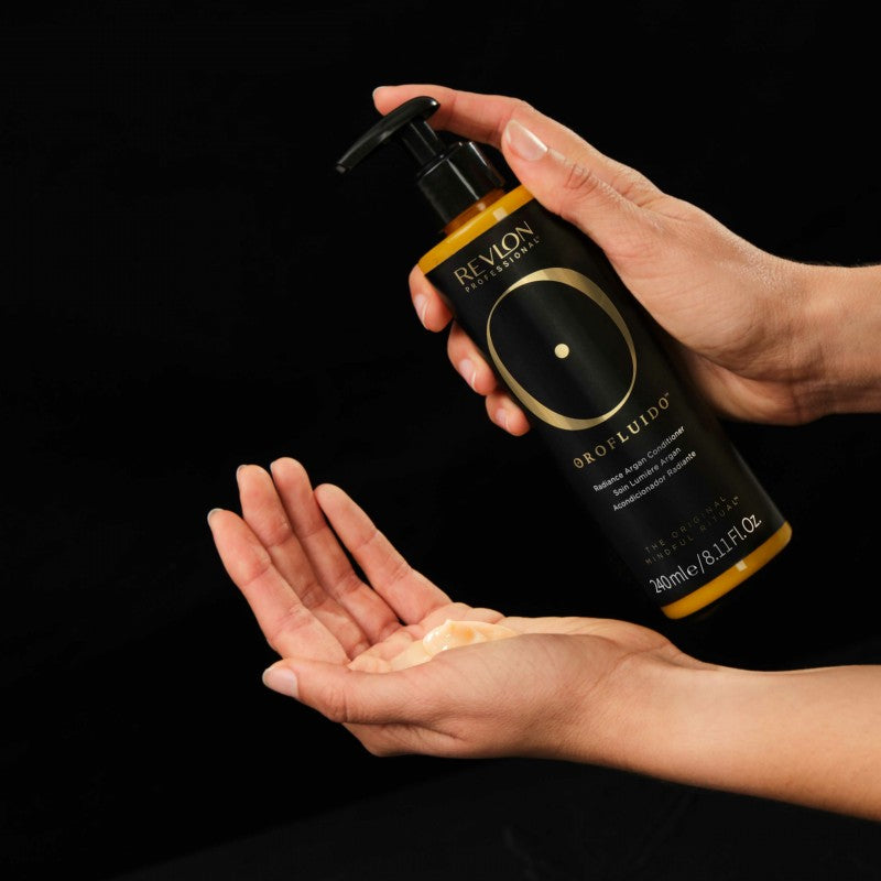 Revlon Orofluido Radiance Argan Conditioner για Ενυδάτωση για Όλους τους Τύπους Μαλλιών 240ml
