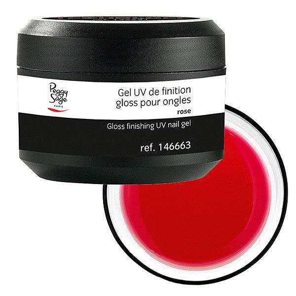 Peggy Sage Gloss Finishing UV Gel Rose 50gr