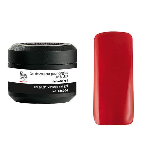 Peggy Sage Coloured UV&LED Nail Gel Fantastic Red 5gr